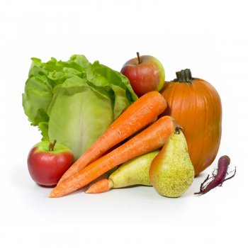 Mix di frutta e verdura rossa